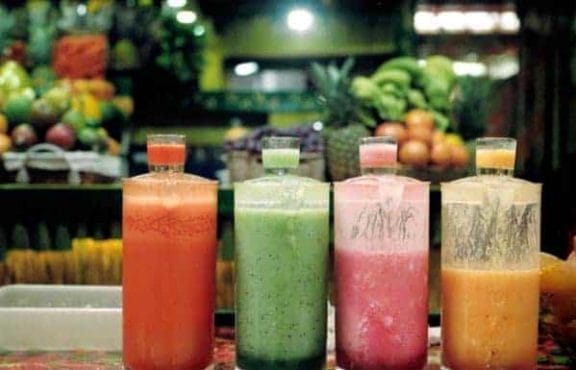 Cocktails de fruits et légumes pour maigrir
