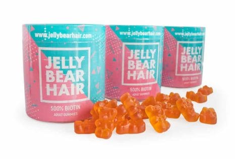 Jelly Bear Hair emballage